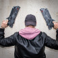 Arkham Knight Pistols - Red Hood