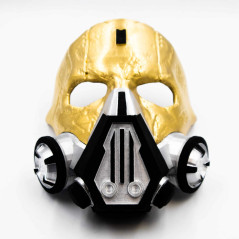 Caustic Blackheart Mask - Apex Legends
