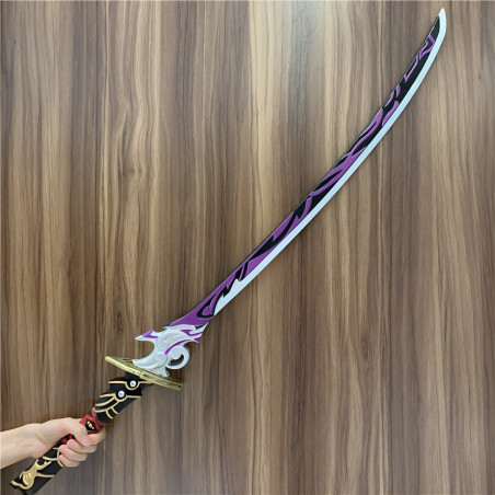 Raiden Shogun Katana - Genshin Impact - Purple