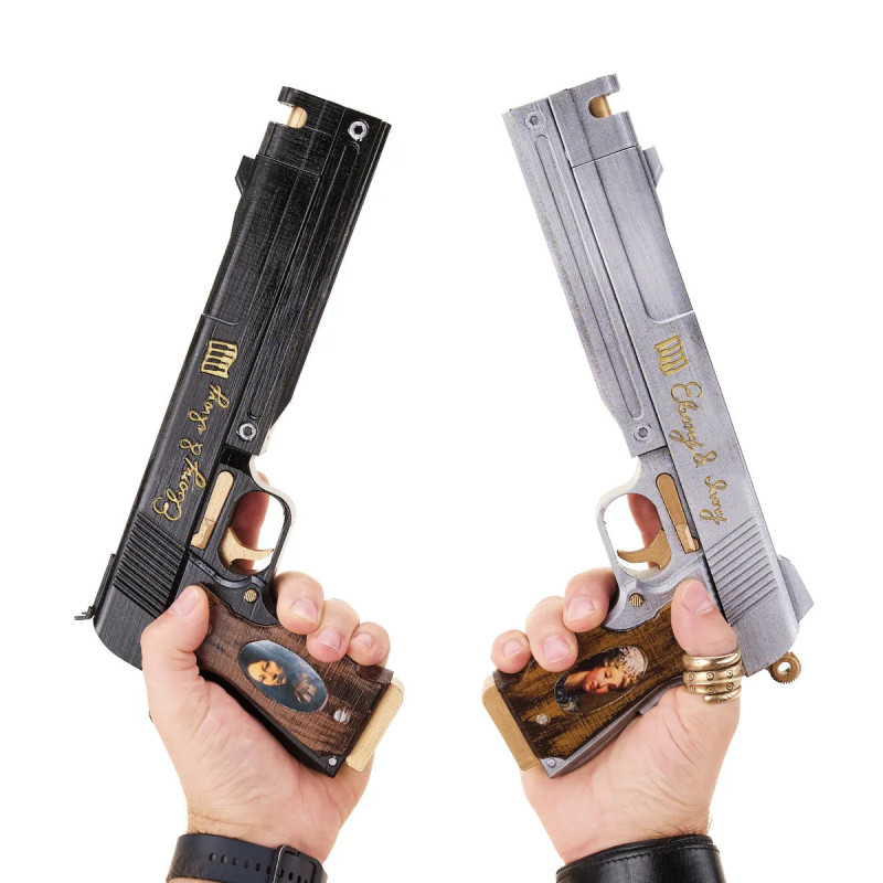 Ebony and Ivory Pistols - Devil May Cry