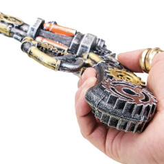 Steampunk Revolver Gun Prop (High Density Foam)