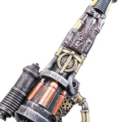 Steampunk Revolver Gun Prop (High Density Foam)