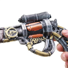 Steampunk Revolver Gun Prop (High Density Foam)