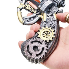 Steampunk Revolver Gun Prop (High Density Foam)