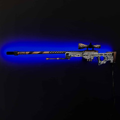 AWP Gungnir RGB Wall Art - CS GO