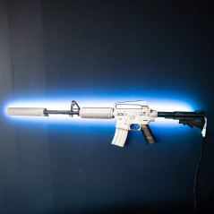 M4A1-S Printstream RGB Wall Art - CS GO