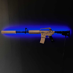 M4A1-S Printstream RGB Wall Art - CS GO