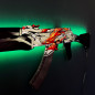 AK 47 Aquamarine Revenge RGB Wall Art - CS GO